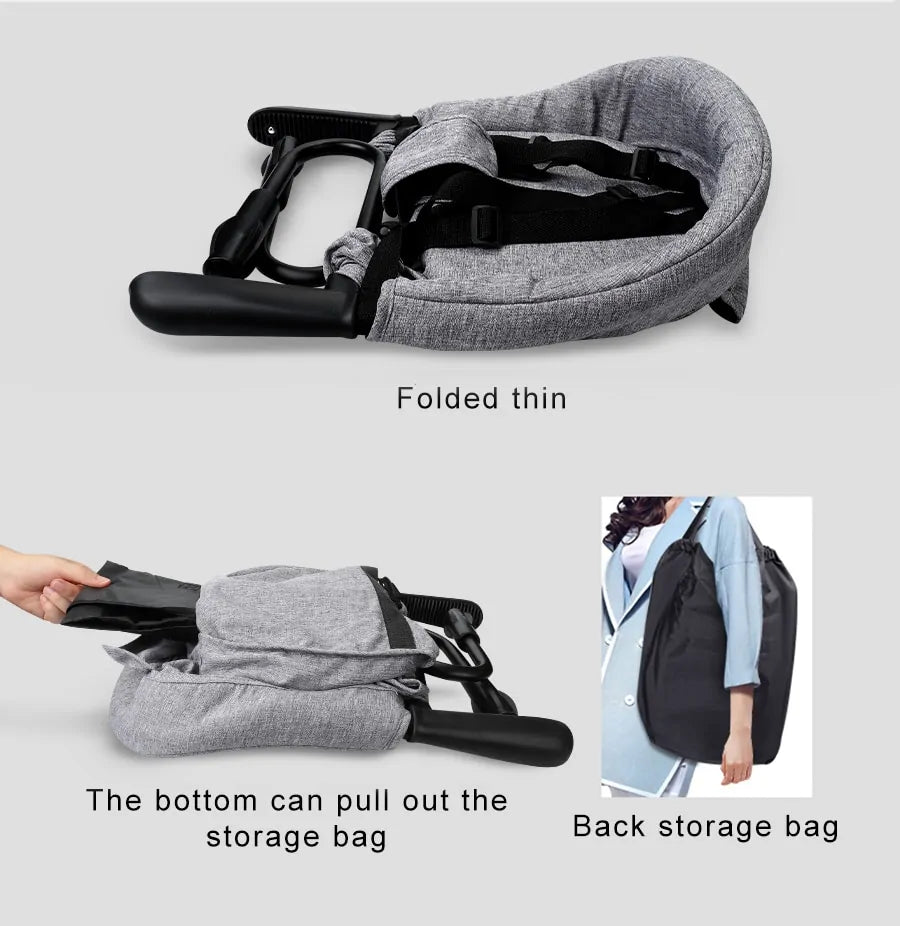 Tidy Tot Seat - Portable, Foldable, Floating Baby Dinning Chair